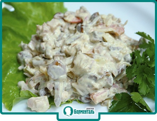 Диетическая карточка «Салат «Копчёная вкуснятина»» участников 3-го сезона специального проекта «Я худею!» телеканала НТВ Диетическая карточка «Салат «Копчёная вкуснятина»» участников 3-го сезона специального проекта «Я худею!» телеканала НТВ