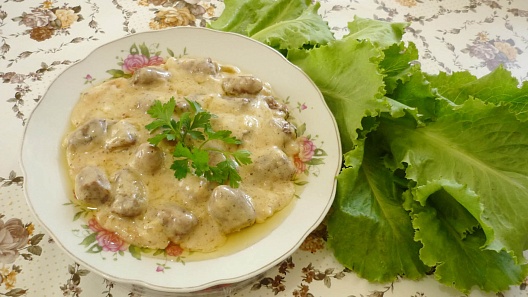 Диетическая карточка «Сердечки в сырном соусе» участников 3-го сезона специального проекта «Я худею!» телеканала НТВ Диетическая карточка «Сердечки в сырном соусе» участников 3-го сезона специального проекта «Я худею!» телеканала НТВ